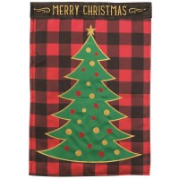 2pk -Flag Tree Merry Christmas 29x42 - (Pack of 2)
