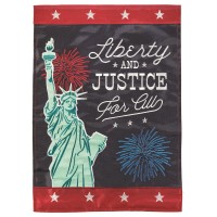 2pk -Flag Liberty Justice For All 29x42 - (Pack of 2)