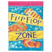 2pk -Flag Flip Flop Zone Polyester 29x42 - (Pack of 2)