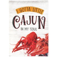 2pk -Flag Gotta Little Cajun In My Soul 29x42 - (Pack of 2)