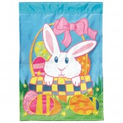 2pk -Flag Easter Bunny Front Back 29x42 - (Pack of 2)
