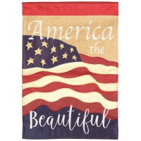 2pk -Flag America The Beautiful 29x42 - (Pack of 2)