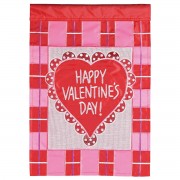 2pk -Flag Happy Valentines Day 29x42 - (Pack of 2) 2pk -Flag Happy Valentines Day 29x42 - (Pack of 2)