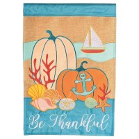 2pk -Flag Coastal Be Thankful 29x42 - (Pack of 2)