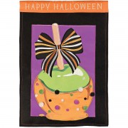 2pk -Flag Candy Apple Happy Halloween 29x42 - (Pack of 2) 2pk -Flag Candy Apple Happy Halloween 29x42 - (Pack of 2)