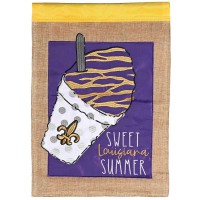 2pk -Flag Snoball Sweet Louisiana Summer - (Pack of 2)