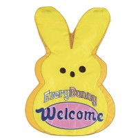 2pk -Flag Every Bunny Welcome Yellow 29x42 - (Pack of 2)