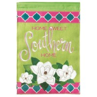 2pk -Flag Home Sweet Southern Bordered 13x18 - (Pack of 2)