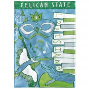 2pk -Flag Louisiana Pelican Polyester 13x18 - (Pack of 2)