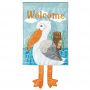 2pk -Crazy Leg Pelican Polyester - (Pack of 2)