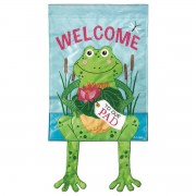 2pk -Crazy Leg Frog Welcome - (Pack of 2)