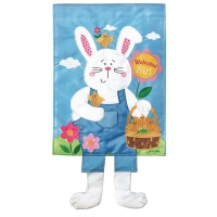 2pk -Crazy Leg Bunny Polyester - (Pack of 2)