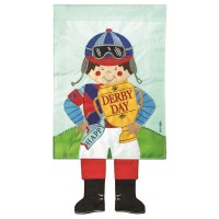 2pk -Crazy Leg Jockey Polyester - (Pack of 2)