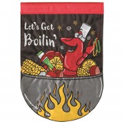 2pk -Flag Lets Get Boilin Polyester 13x18 - (Pack of 2)