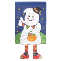 2pk -Crazy Leg Halloween Ghost - (Pack of 2)