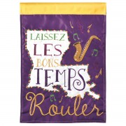 2pk -Flag Louisiana Good Times 13x18 - (Pack of 2)