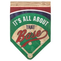 2pk -Flag Its All About Base Polyester 13x18 - (Pack of 2)