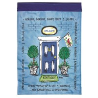 2pk -Flag Kentucky Frontdoor Polyester 13x18 - (Pack of 2)