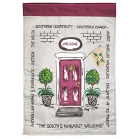 2pk -Flag Mississippi Purple Front Door 13x18 - (Pack of 2)