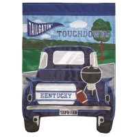 2pk -Flag Kentucky Tailgatin Polyester 13x18 - (Pack of 2)