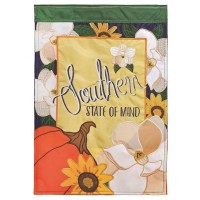 2pk -Flag Southern State Fall Polyester 13x18 - (Pack of 2)