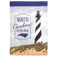 2pk -Flag North Carolina Lighthouse 13x18 - (Pack of 2)