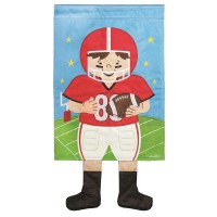 2pk -Crazy Leg Football Red Black - (Pack of 2)