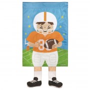 2pk -Crazy Leg Football Orange White - (Pack of 2)