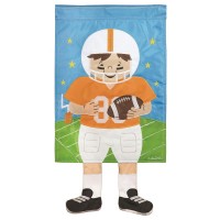 2pk -Crazy Leg Football Orange White - (Pack of 2)