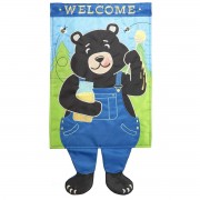 2pk -Crazy Leg Black Bear Welcome - (Pack of 2)