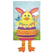 2pk -Crazy Leg Easter Polyester - (Pack of 2)