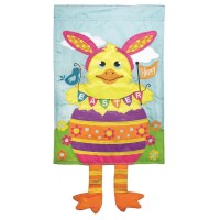 2pk -Crazy Leg Easter Polyester - (Pack of 2)