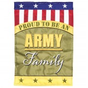 2pk -Flag Army Family Polyester 13x18 - (Pack of 2) 2pk -Flag Army Family Polyester 13x18 - (Pack of 2)