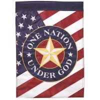 2pk -Flag One Nation Under God 13x18 - (Pack of 2) 2pk -Flag One Nation Under God 13x18 - (Pack of 2)