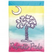 2pk -Flag Palmetto Pride Polyester 13x18 - (Pack of 2)