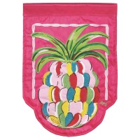 2pk -Flag Welcome Pineapple 13x18 - (Pack of 2)