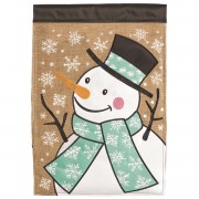 2pk -Flag Snowman 13x18 - (Pack of 2)