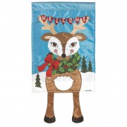 2pk -Crazy Leg Welcome Reindeer - (Pack of 2)