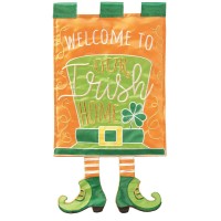 2pk -Crazy Leg Leprechaun Hat Polyester - (Pack of 2)