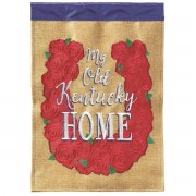 2pk -Flag Old Kentucky Home Horseshoe 13x18 - (Pack of 2) 2pk -Flag Old Kentucky Home Horseshoe 13x18 - (Pack of 2)