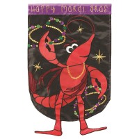 2pk -Crazy Leg Mardi Gras Crawfish - (Pack of 2)