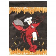2pk -Flag Crawfish Polyester 13x18 - (Pack of 2) 2pk -Flag Crawfish Polyester 13x18 - (Pack of 2)