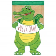 2pk -Crazy Leg Alligator Welcome - (Pack of 2)