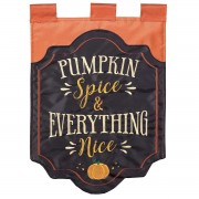 2pk -Flag Pumpkin Spice Everything 13x18 - (Pack of 2)