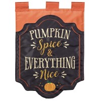 2pk -Flag Pumpkin Spice Everything 13x18 - (Pack of 2)