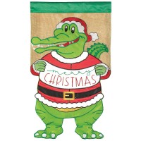 2pk -Crazy Leg Alligator Christmas - (Pack of 2)