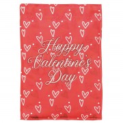 2pk -Flag Happy Valentine Day 13x18 - (Pack of 2) 2pk -Flag Happy Valentine Day 13x18 - (Pack of 2)
