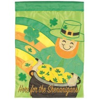 2pk -Flag Here For The Shenanigans! 13x18 - (Pack of 2) 2pk -Flag Here For The Shenanigans! 13x18 - (Pack of 2)