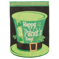 2pk -Flag Happy St Patricks Day Hat 13x18 - (Pack of 2)