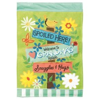 2pk -Flag Welcome To Grandmas House 13x18 - (Pack of 2)